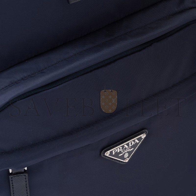 PRADA RE-NYLON AND SAFFIANO LEATHER BACKPACK 2VZ048 (43.5*31*20cm)